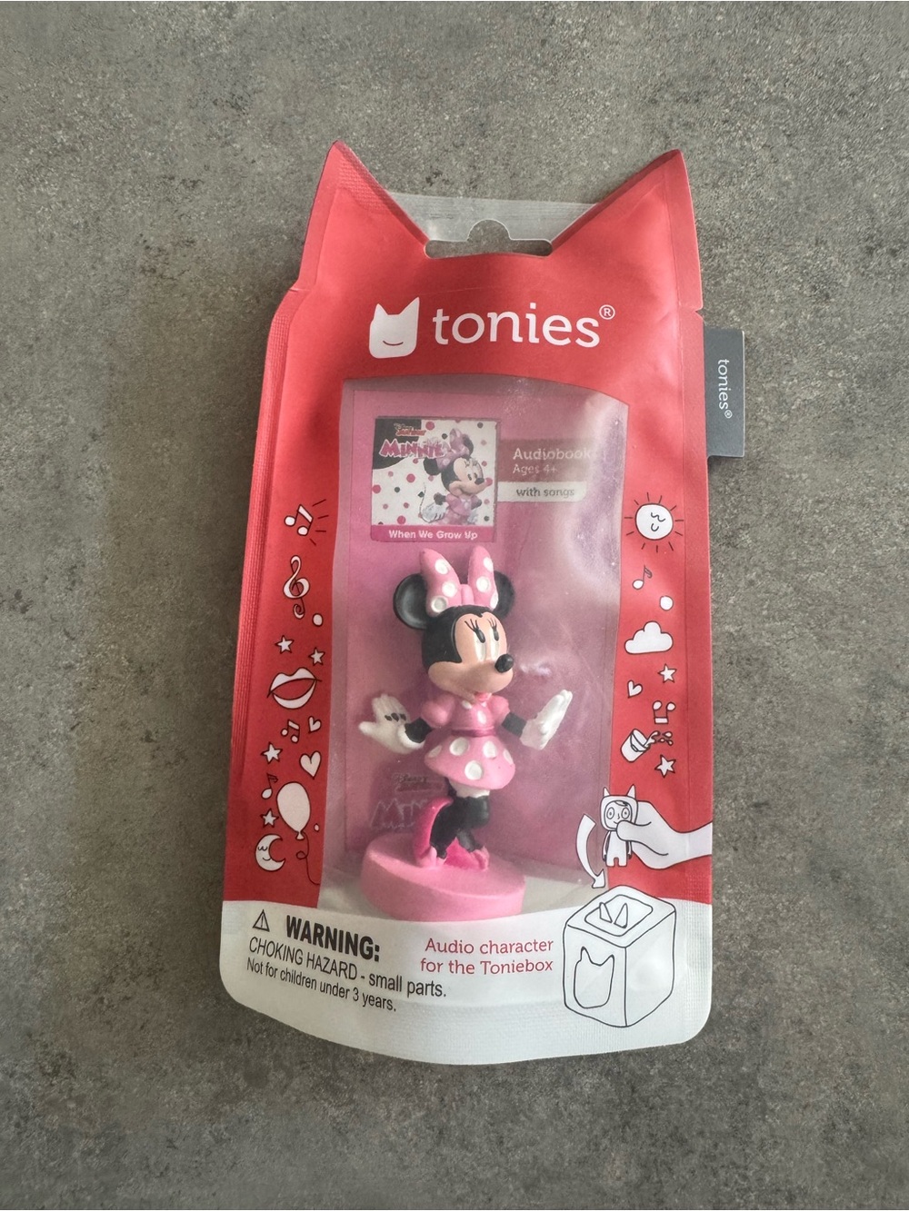 Tonies Minnie Mouse Pink Audio Character for Toniebox